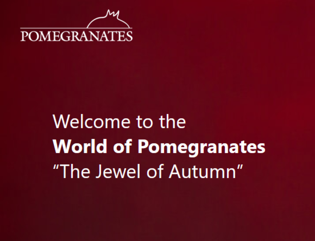 Link to pomegranates.org web site